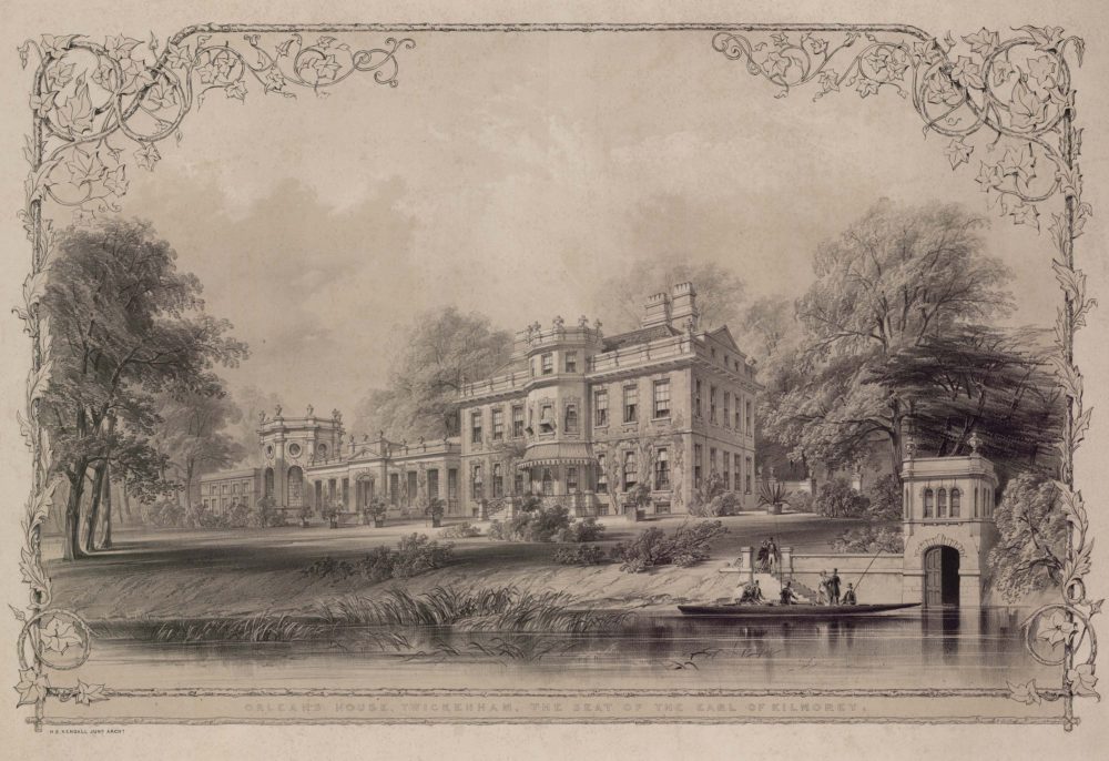 Orleans House, Twickenham. The Seat of the Earl Kilmorey