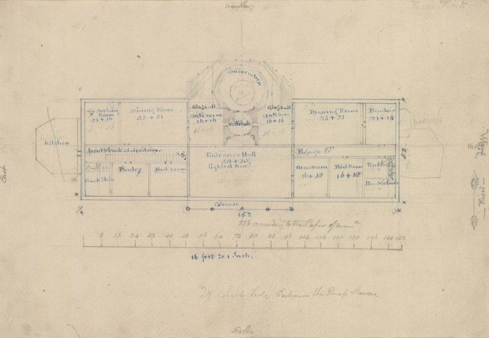 Plans of Orleans House