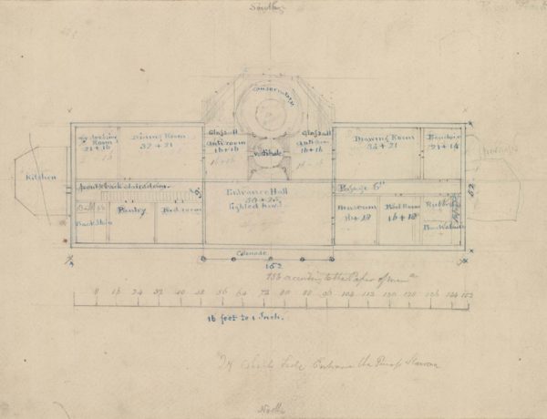 Plans of Orleans House