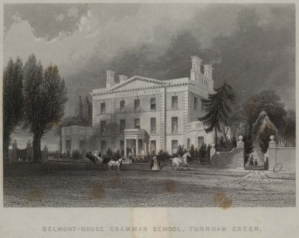 Belmont-House Grammar School, Turnham Green