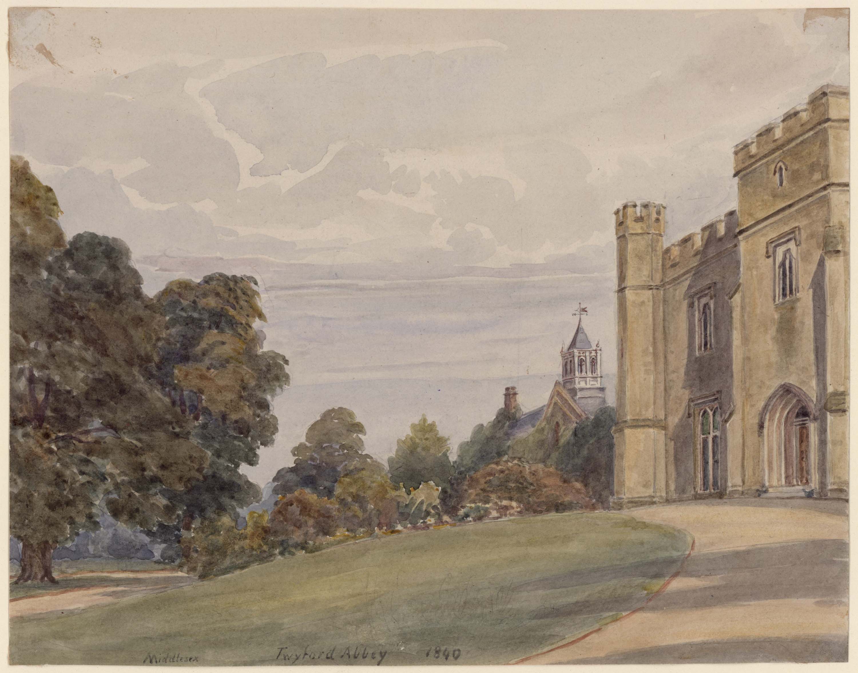 Twyford Abbey Middlesex Orleans House Gallery