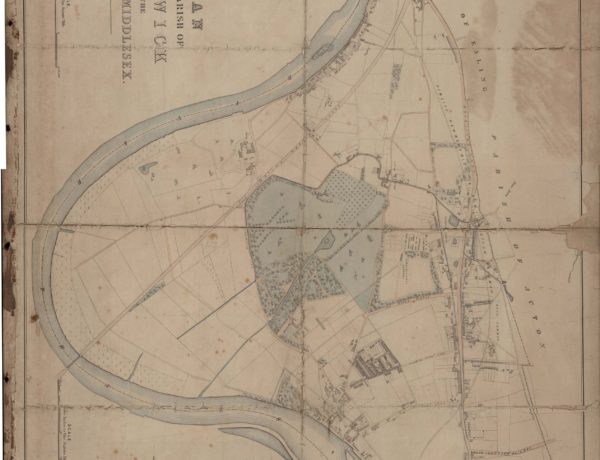 Plan of the Parish of Chiswick in the County of Middlesex