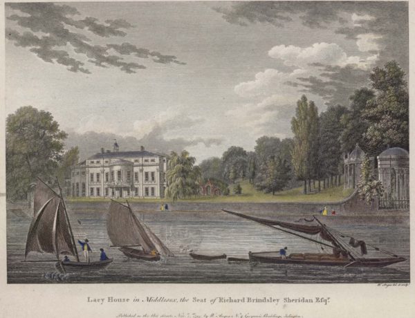 Lacy House in Middlesex, the seat of Richard Brindsley Sheridan Esqr