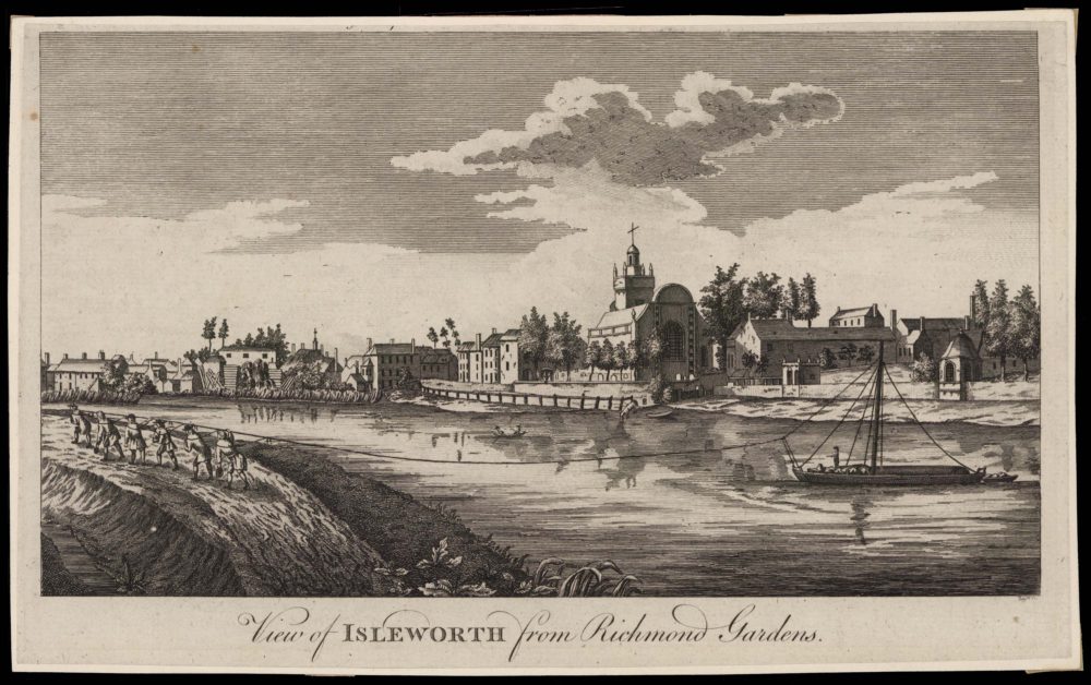 View of Isleworth from Richmond Gardens