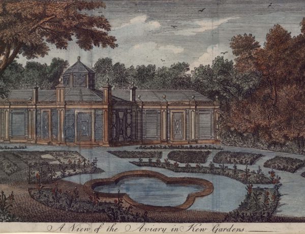 A View of the Aviary in Kew Gardens