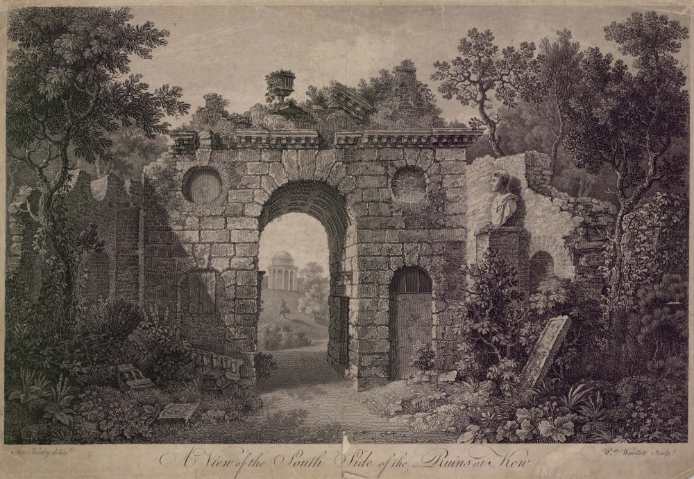 A View of the South Side of the Ruins at Kew