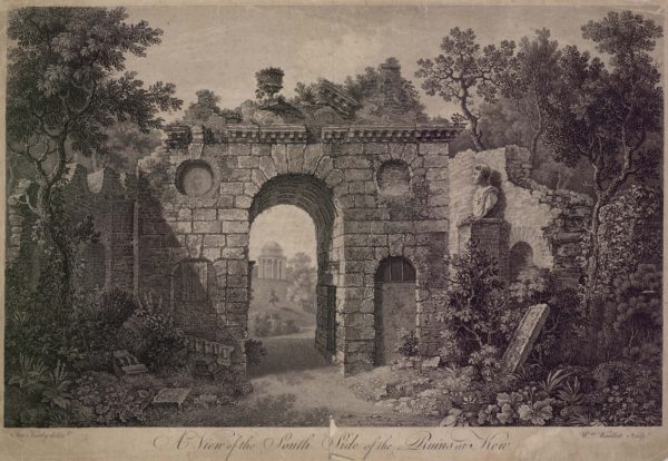 A View of the South Side of the Ruins at Kew