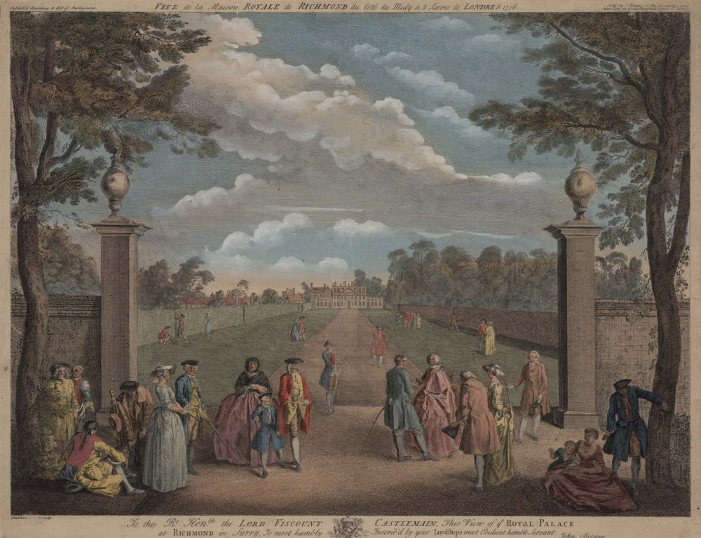 This View of ye Royal Palace at Richmond
