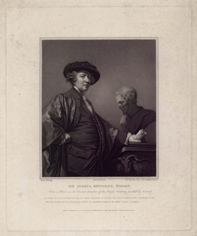 Sir Joshua Reynolds, Knight