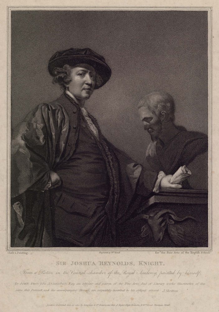 Sir Joshua Reynolds, Knight