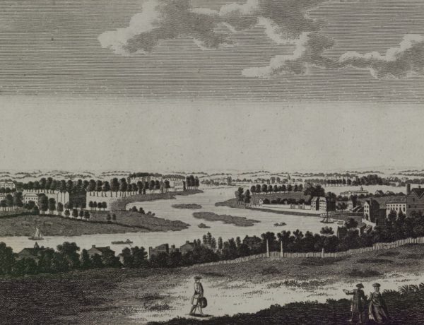 A View From Richmond Hill down the River Thames