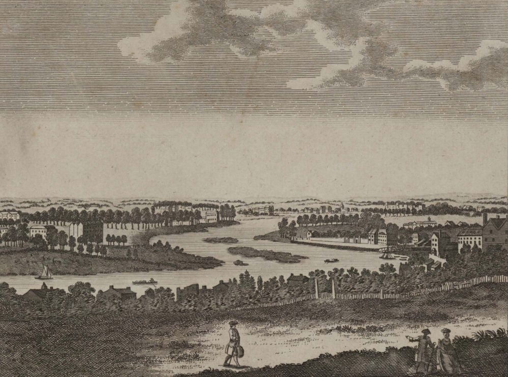 A View From Richmond Hill down the River Thames