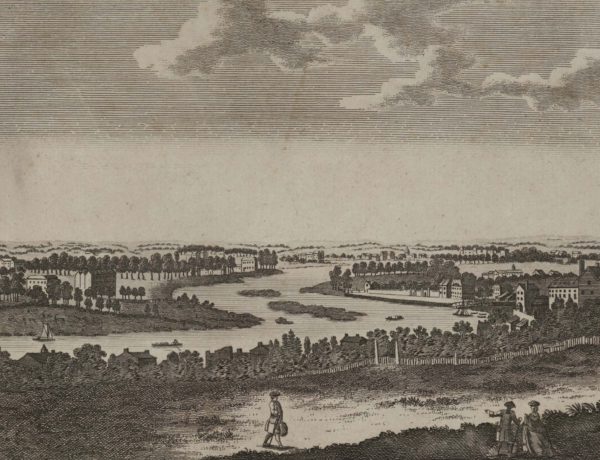 A View From Richmond Hill down the River Thames