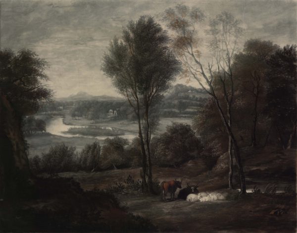 A View of Petersham and Twickenham Meadows from Richmond Hill