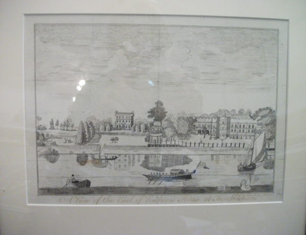A View of the Earl of Radnors House at Twickenham