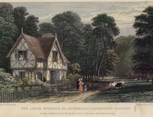 The Lodge entrance to Archdeacon Cambridge’s Grounds