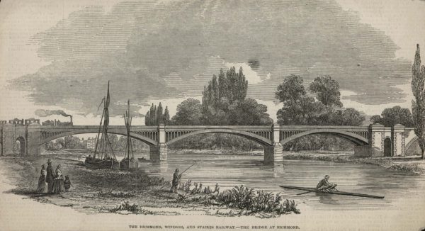 The Richmond, Windsor and Staines Railway – The Bridge at Richmond