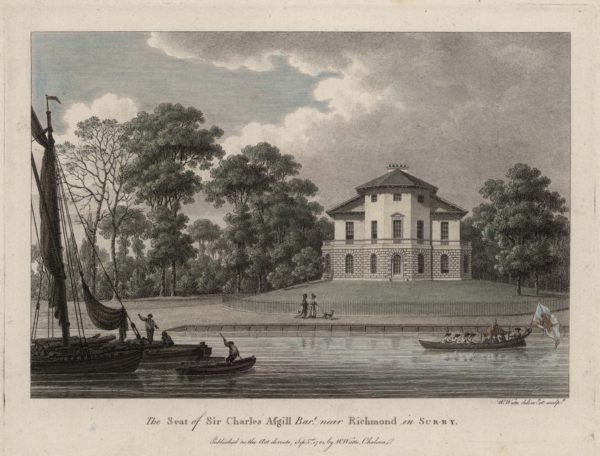 The Seat of Sir Charles Asgill Bart near Richmond in Surry