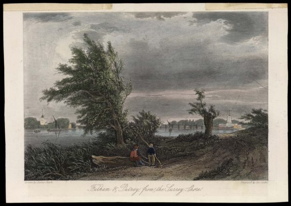 Fulham and Putney from the Surrey Shore