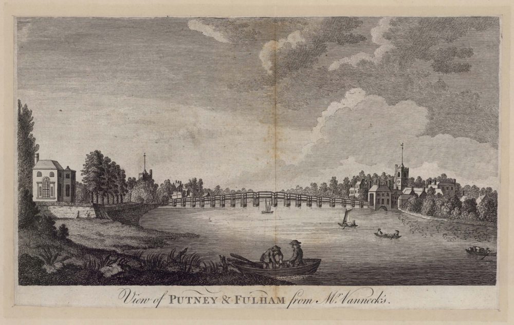 View of Putney and Fulham from Mr Vanneck’s
