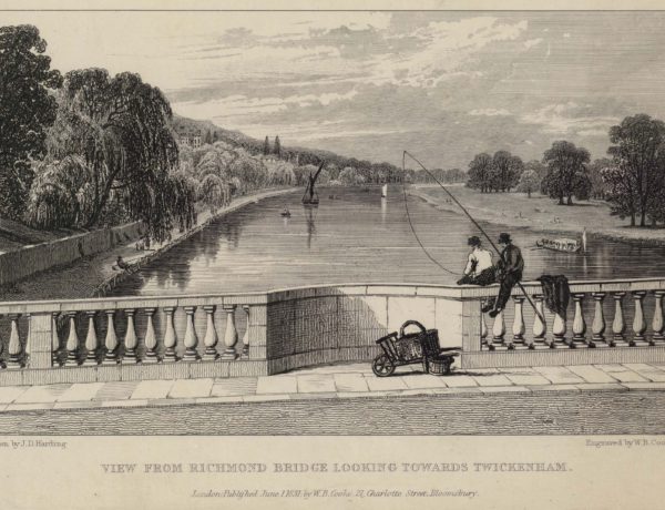 View from Richmond Bridge Looking Towards Twickenham
