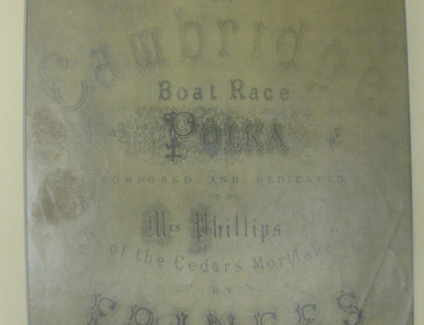 The Oxford and Cambridge Boat Race Polka