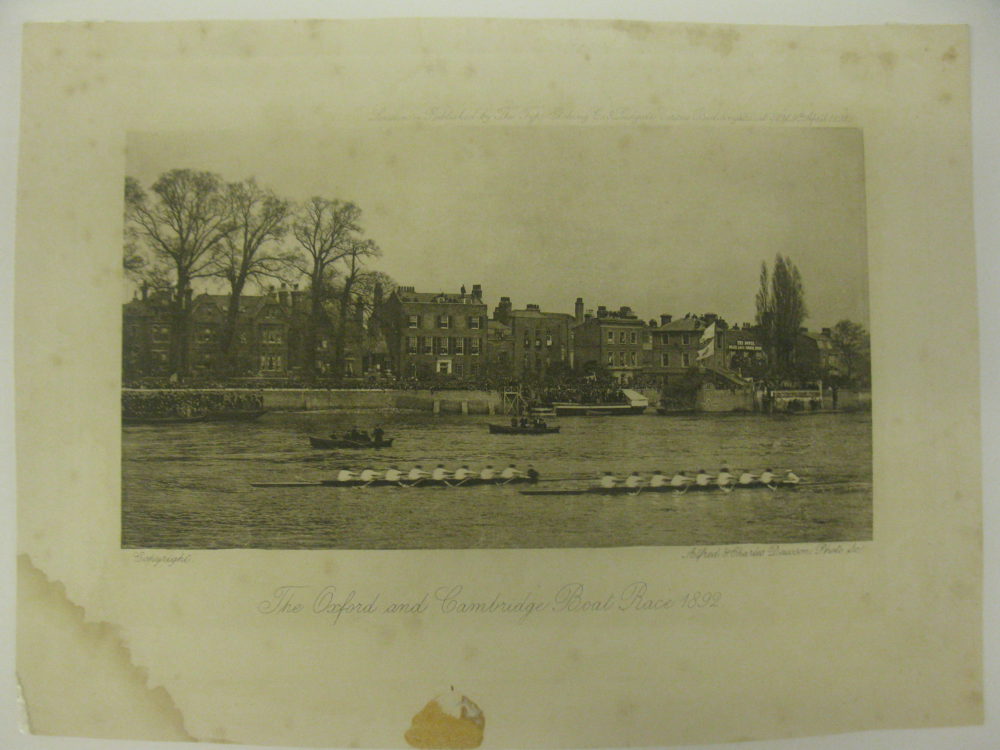 The Oxford and Cambridge Boat Race 1892