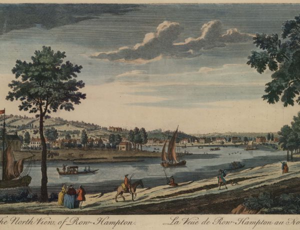 The North View of Row Hampton