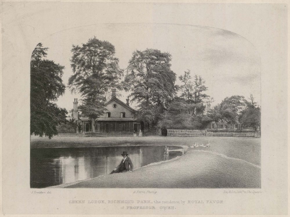 Sheen Lodge Richmond Park the residence by Royal favor of Professor Owen