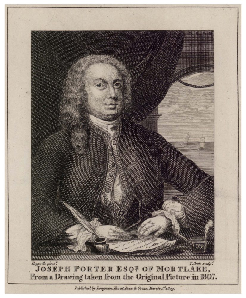 Joseph Porter Esqr of Mortlake