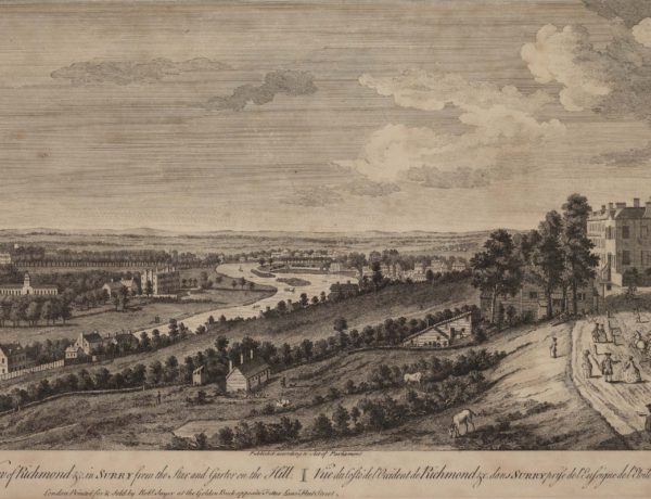 A West View of Richmond in Surry from the Star and Garter on the Hill