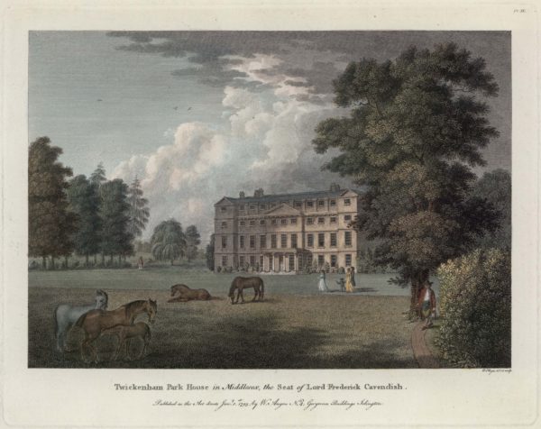 Twickenham Park House in Middlesex the Seat of Lord Frederick Cavendish