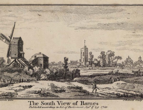 The South View of Barnes