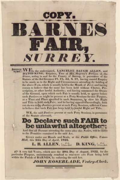Barnes Fair