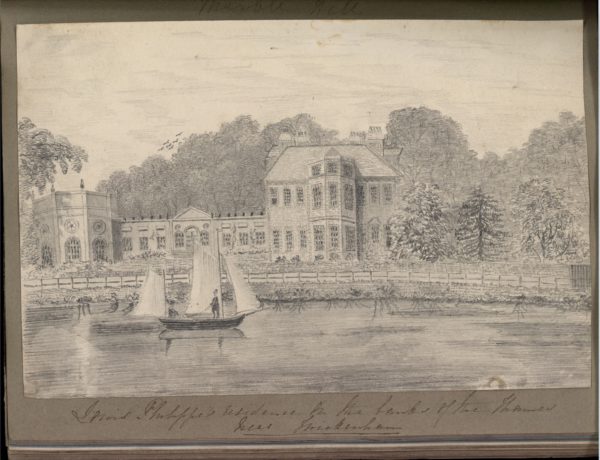 Louis Philippe’s residence in the banks of the Thames near Twickenham