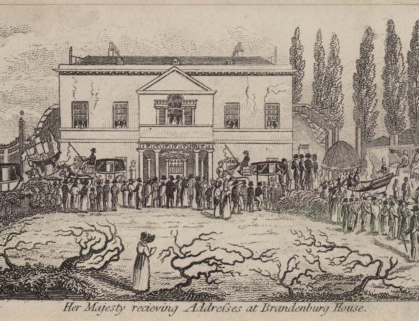 Her Majesty receiving Addresses at Brandenburg House
