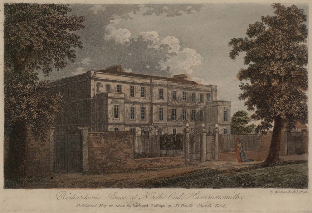 Richardson’s House at North End, Hammersmith