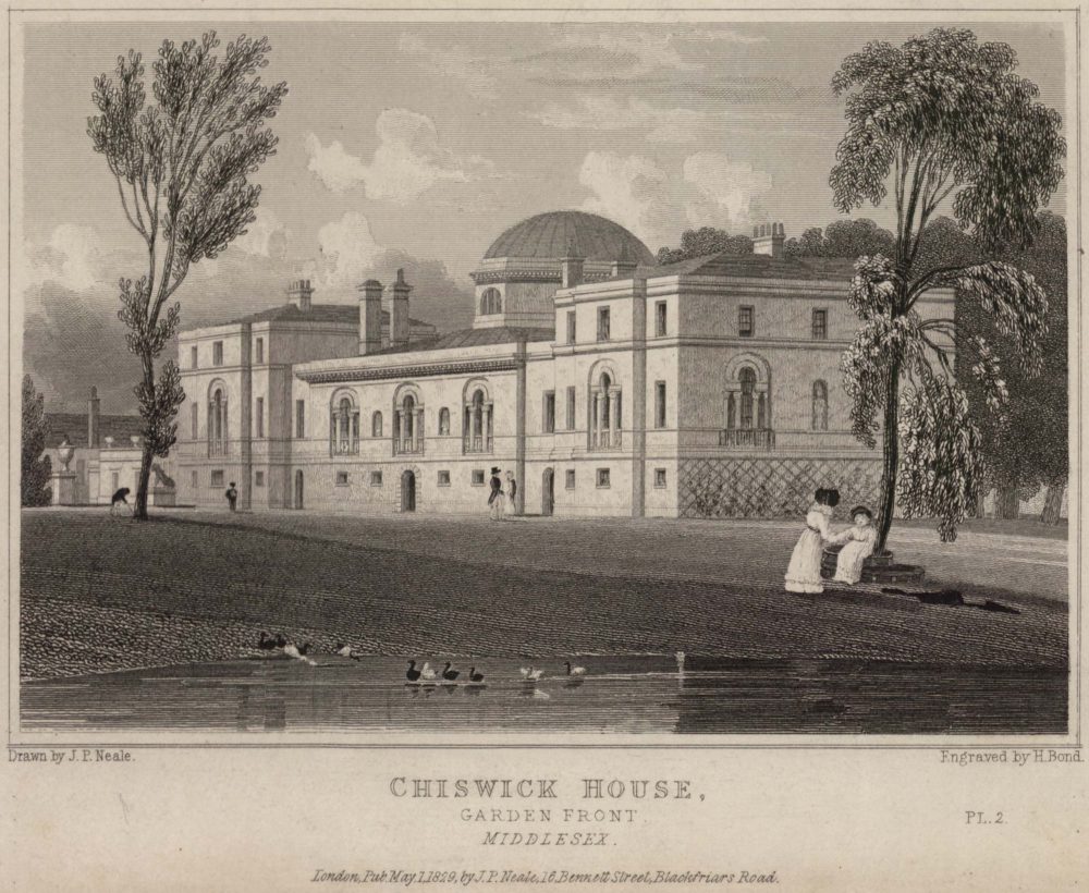 Chiswick House, Garden Front