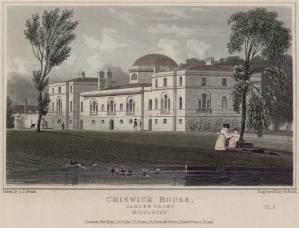 Chiswick House, Garden Front