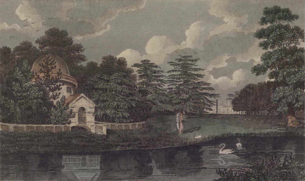 The Temple in Chiswick Gardens the Seat of the Duke of Devonshire