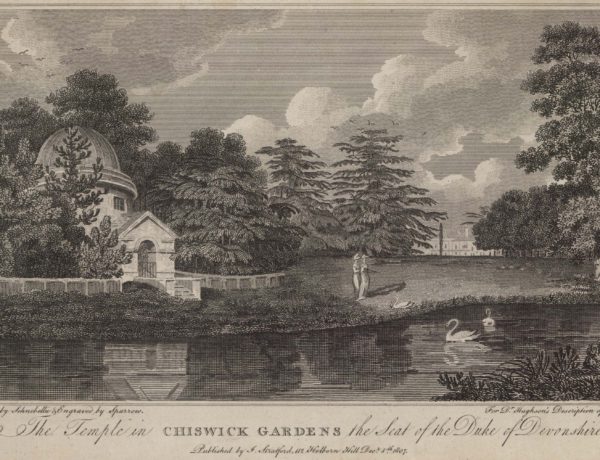 The Temple in Chiswick Gardens the Seat of the Duke of Devonshire