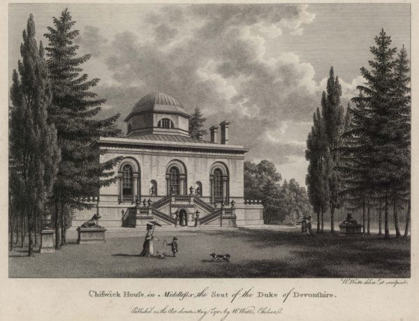 Chiswick House in Middlesex, the Seat of the Duke of Devonshire