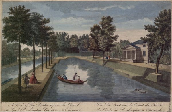 A View of the Bridge upon the Canal in Lord Burlington’s Garden at Chiswick