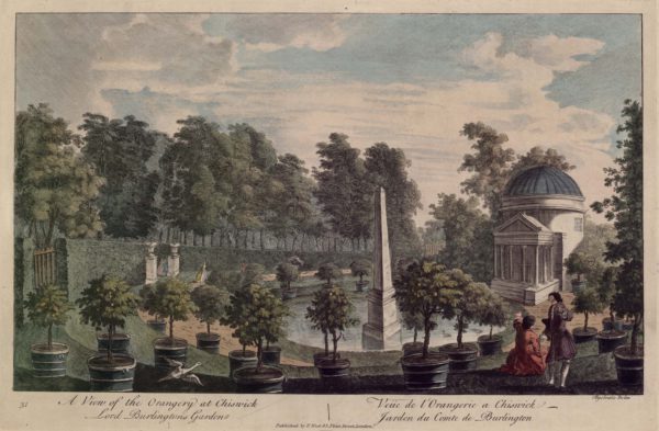 A View of the Orangery at Chiswick