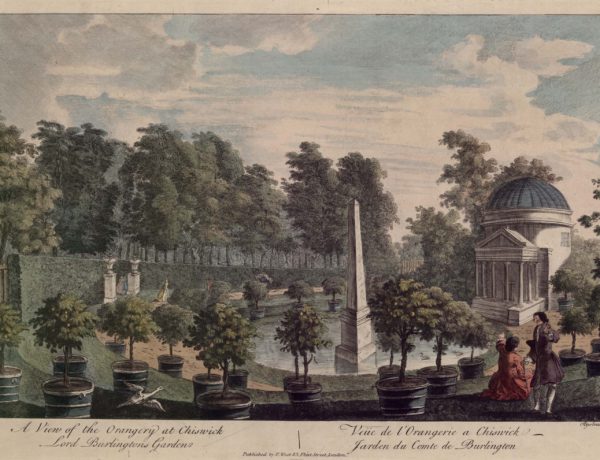 A View of the Orangery at Chiswick