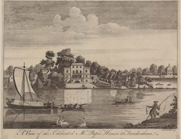 A View of the Celebrated Mr Pope’s House at Twickenham