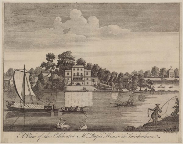 A View of the Celebrated Mr Pope’s House at Twickenham