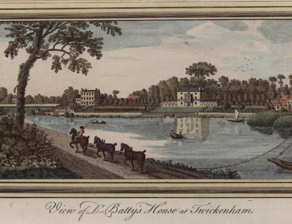 View of Dr Batty’s House at Twickenham
