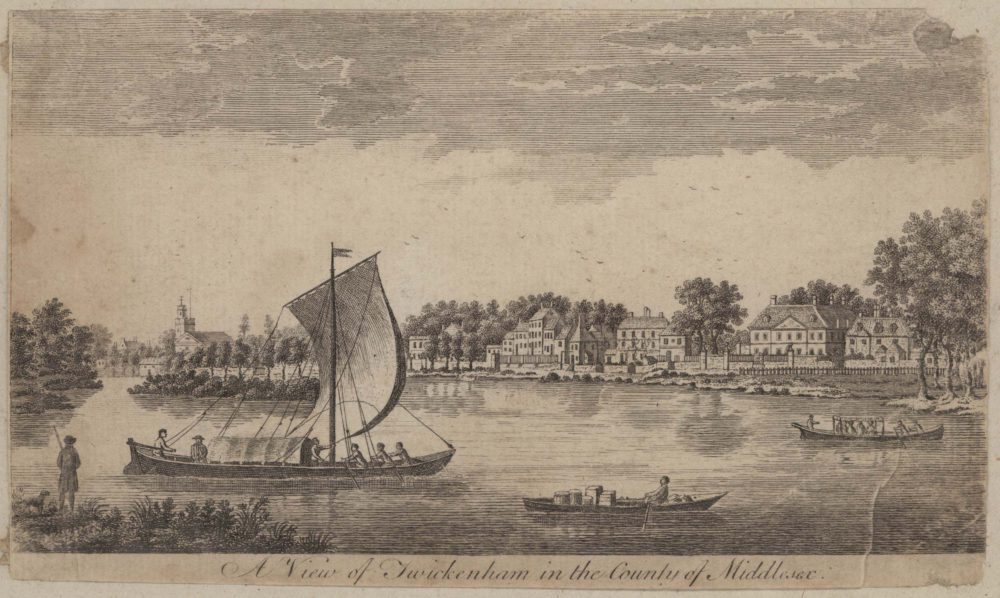 A View of Twickenham in the County of Middlesex