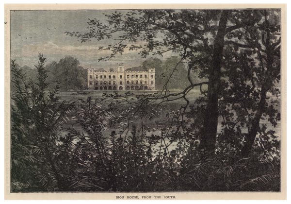 Sion House, From the South